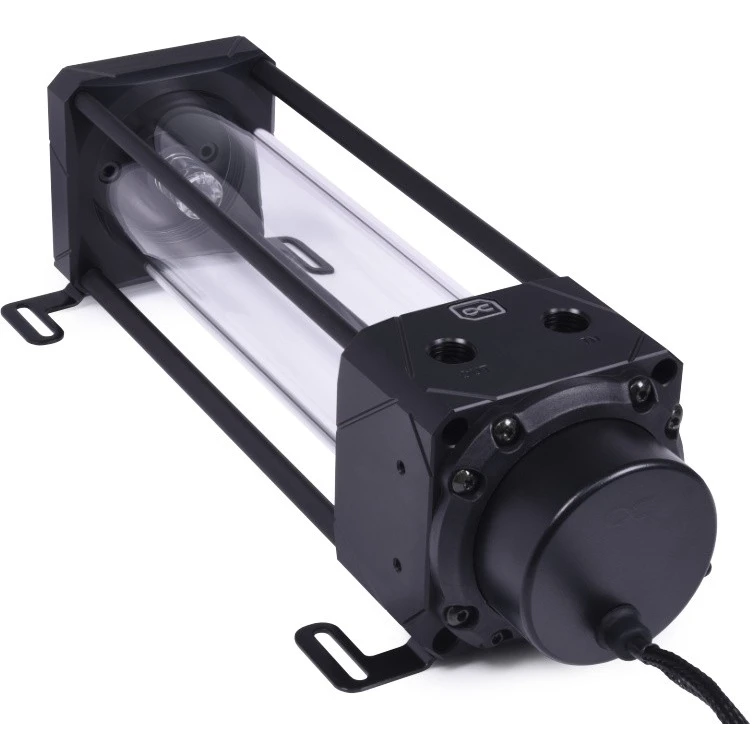 Резервуар с помпой для СЖО Alphacool Eisbecher Aurora D5 Acetal/Glas - 250mm incl. Alphacool VPP Apex D5