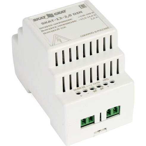 Блок бесперебойного питания Бастион SKAT-12-2.0 DIN - 596 - фото 3