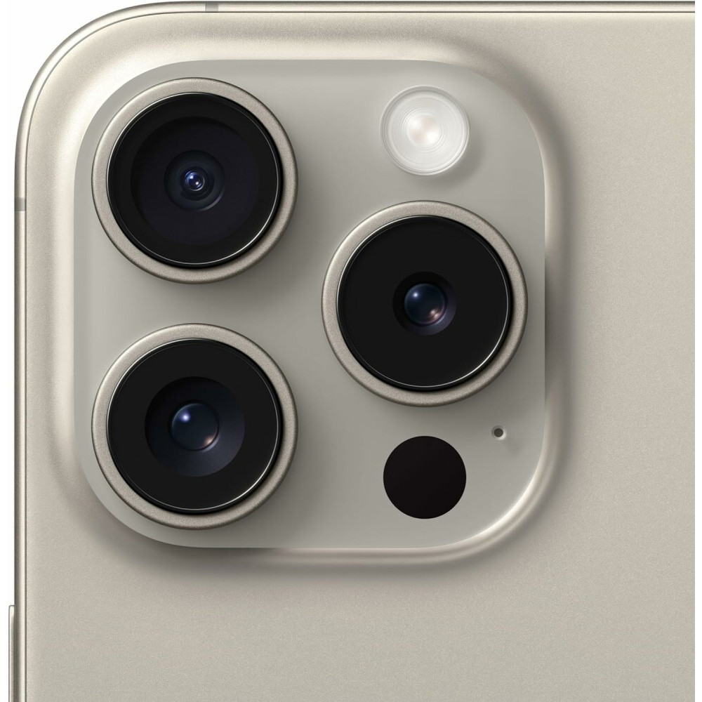 Смартфон Apple iPhone 15 Pro 256GB Natural Titanium (MTUF3J/A) - фото 3