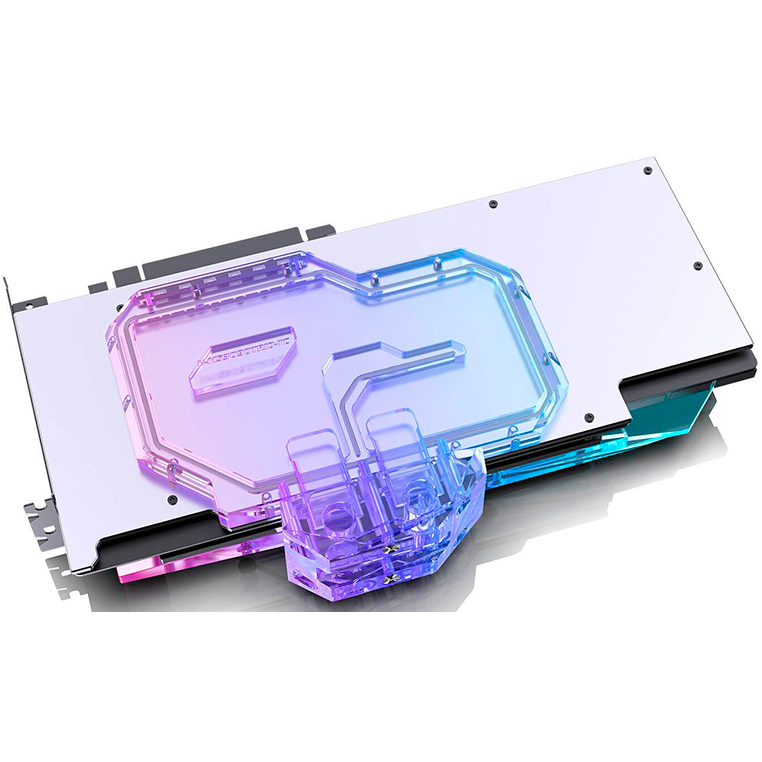 Водоблок для видеокарты Bykski N-MS3090TRIO-TC 5V RBW (C1-1006) - фото 2