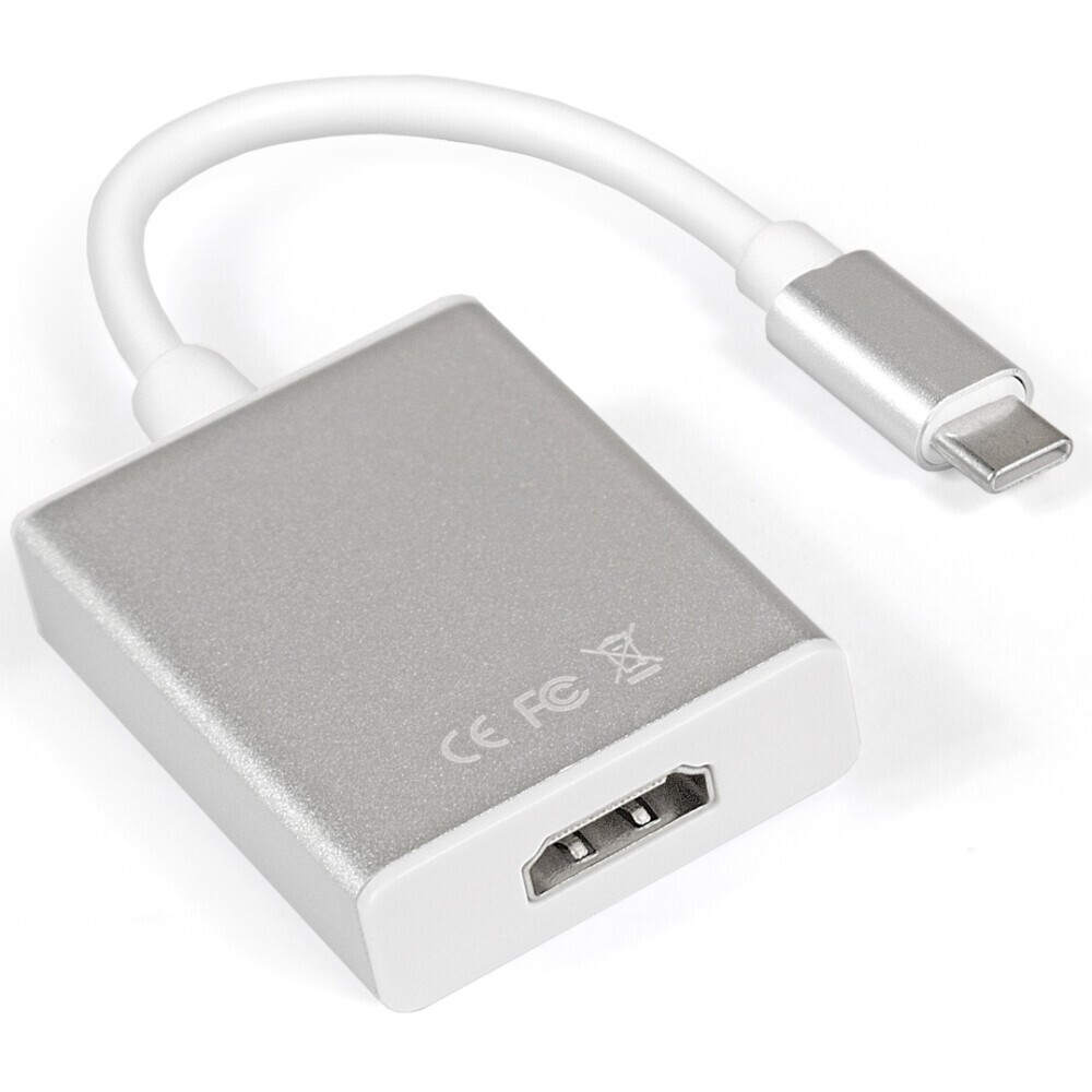 Переходник USB Type-C - HDMI, ExeGate EX-CM-HDMIF-0.15