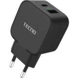 Сетевое зарядное устройство Tecno TCW-E20D Black