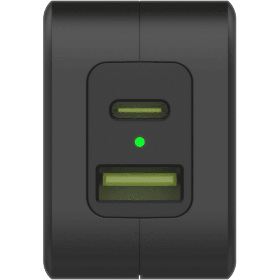 Сетевое зарядное устройство Tecno TCW-E20D Black - фото 2