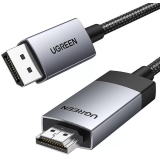 Кабель DisplayPort (M) - HDMI (M), 1м, UGREEN DP119 (15773)