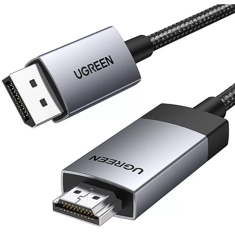 Кабель DisplayPort (M) - HDMI (M), 1м, UGREEN DP119 - 15773