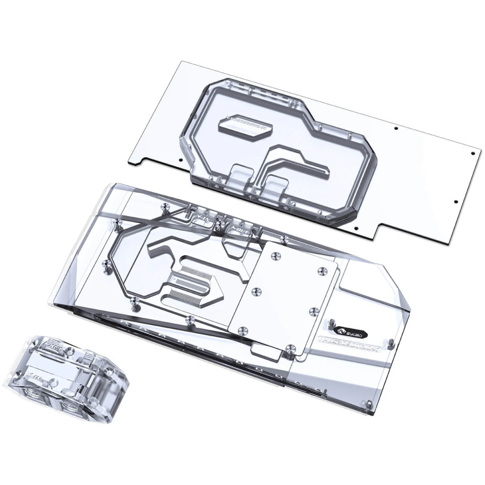 Водоблок для видеокарты Bykski N-MS3090TRIO-TC-V2 5V A-RGB (C1-1371) - фото 4