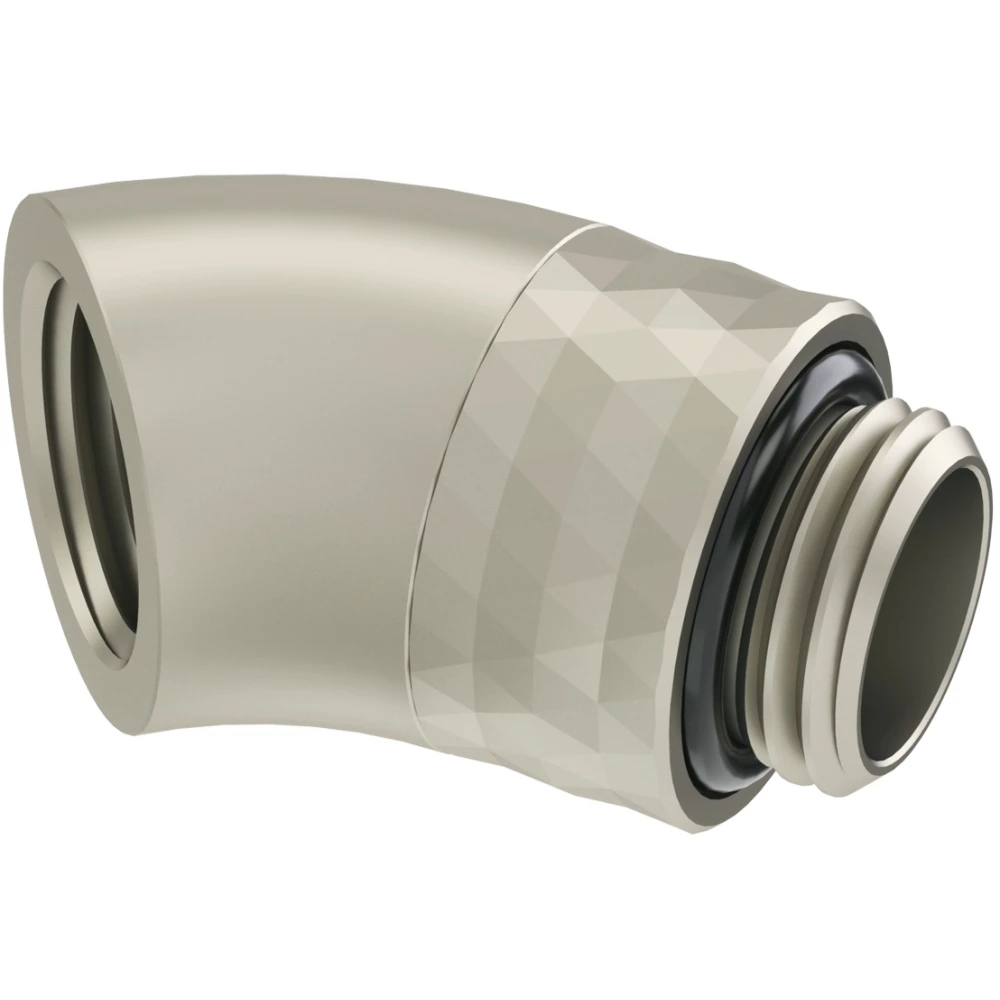 Угловой адаптер Barrow TDWT45-B01 White Silver (Matte Silver) (BA3233)