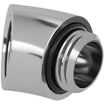 Угловой фитинг для СЖО Barrow TDWT45-V2 Shiny Silver (BA1384)