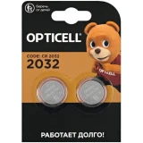 Батарейка Opticell (CR2032, 2 шт.)