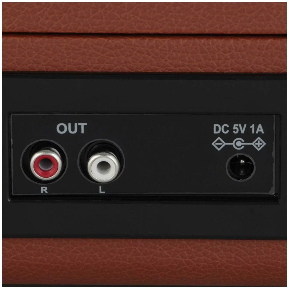 Виниловый проигрыватель Ritmix LP-160B Brown - фото 4