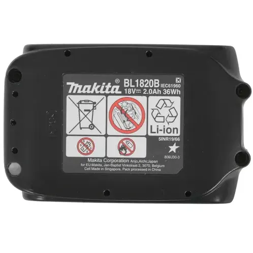 Аккумулятор Makita BL1820B LXT - 632F69-8 - фото 3