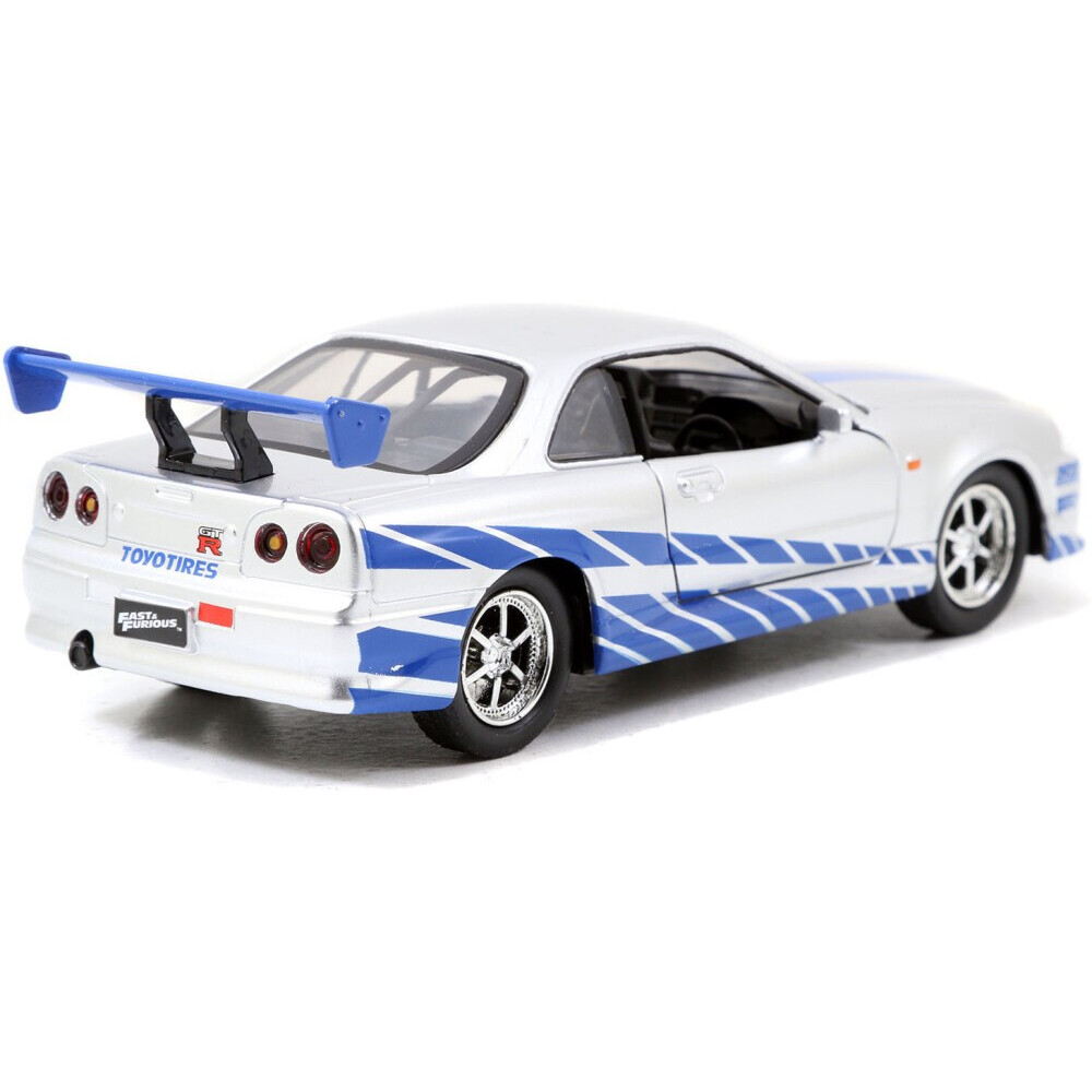 Коллекционная модель Jada Toys Fast & Furious 2002 Nissan Skyline GTR R34 (97184) - фото 3