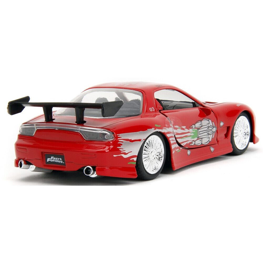 Коллекционная модель Jada Toys Fast & Furious 1993 Mazda RX-7 FD3S-Wide Body (98377) - фото 3