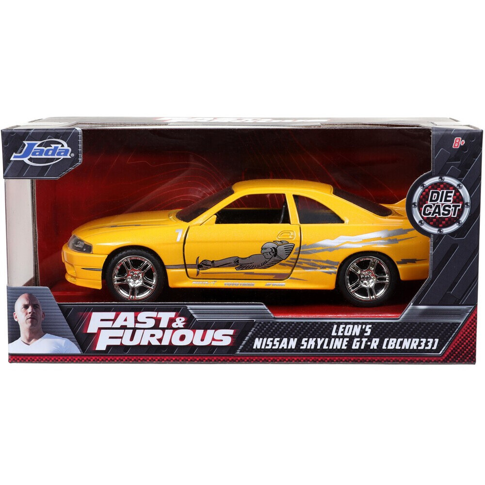 Коллекционная модель Jada Toys Fast & Furious 1995 Nissan Skyline GTR (R33) (99515) - фото 5