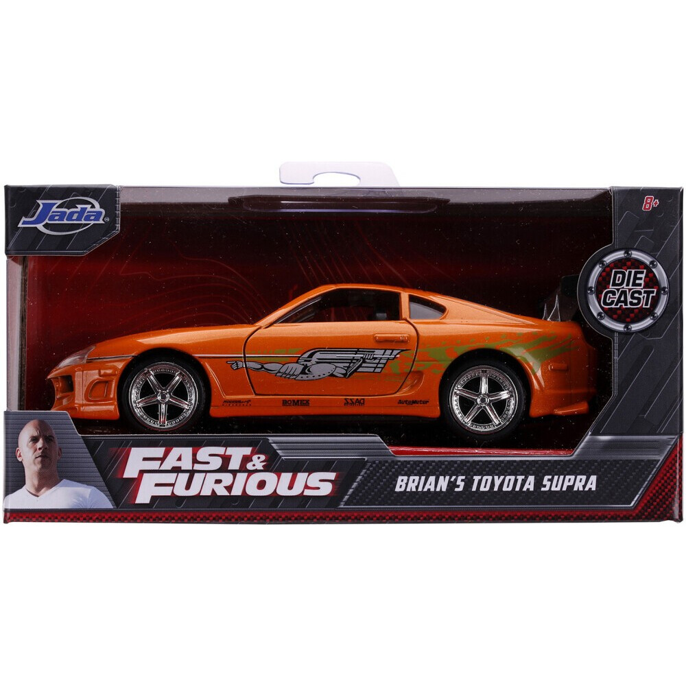 Коллекционная модель Jada Toys Fast & Furious 1995 Toyota Supra - Orange (97345) - фото 5