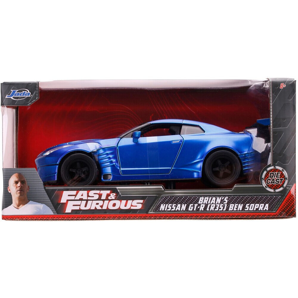 Коллекционная модель Jada Toys Fast & Furious 2009 Nissan Ben Sopra GT-R R35 (98270) - фото 5