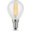 Филаментная лампочка Gauss E14 11W 2700K (11 Вт, E14) 10шт - 105801111 х10