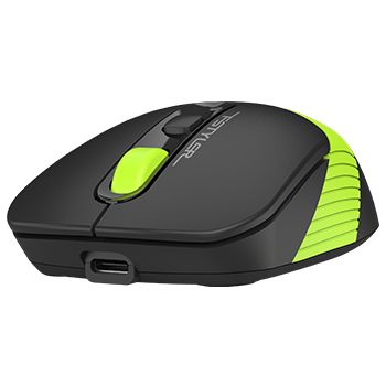 Мышь A4Tech Fstyler FG10CS Air Black/Green - фото 3