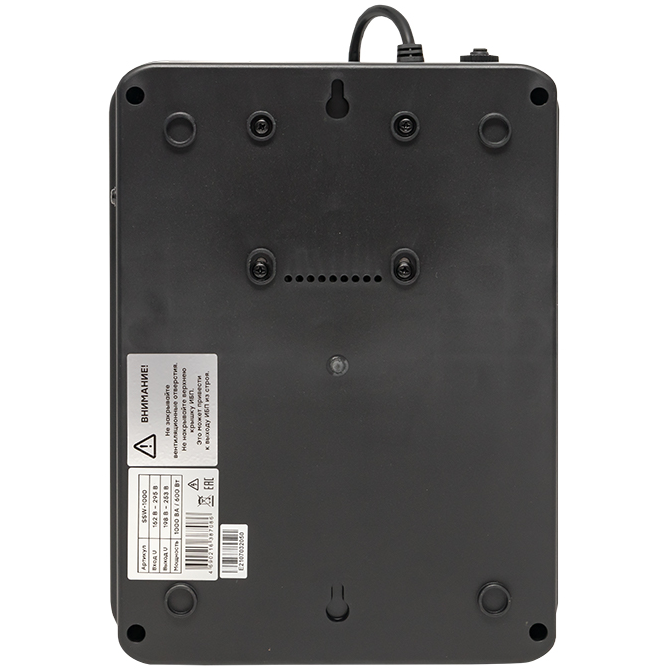 ИБП EKF E-Power Home 1000 ВА - SSW-1000 - фото 4