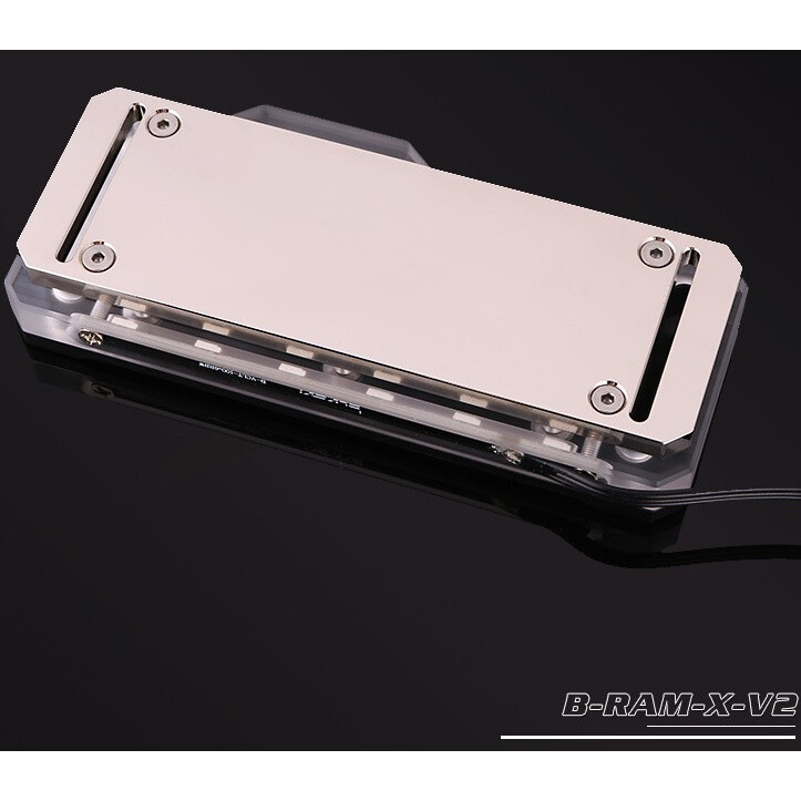 Водоблок для оперативной памяти Bykski B-RAM-X-V4 Black (C2-0083) - фото 4