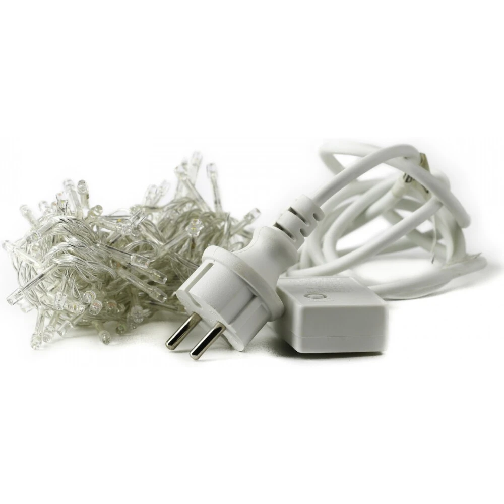 Гирлянда ECOLA Бахрома 5x0.5м 135Led Green - N4GM05ELC - фото 2