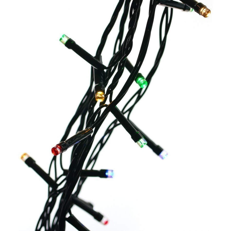 Гирлянда ECOLA Нить 10м 160Led RGBW Green Wire