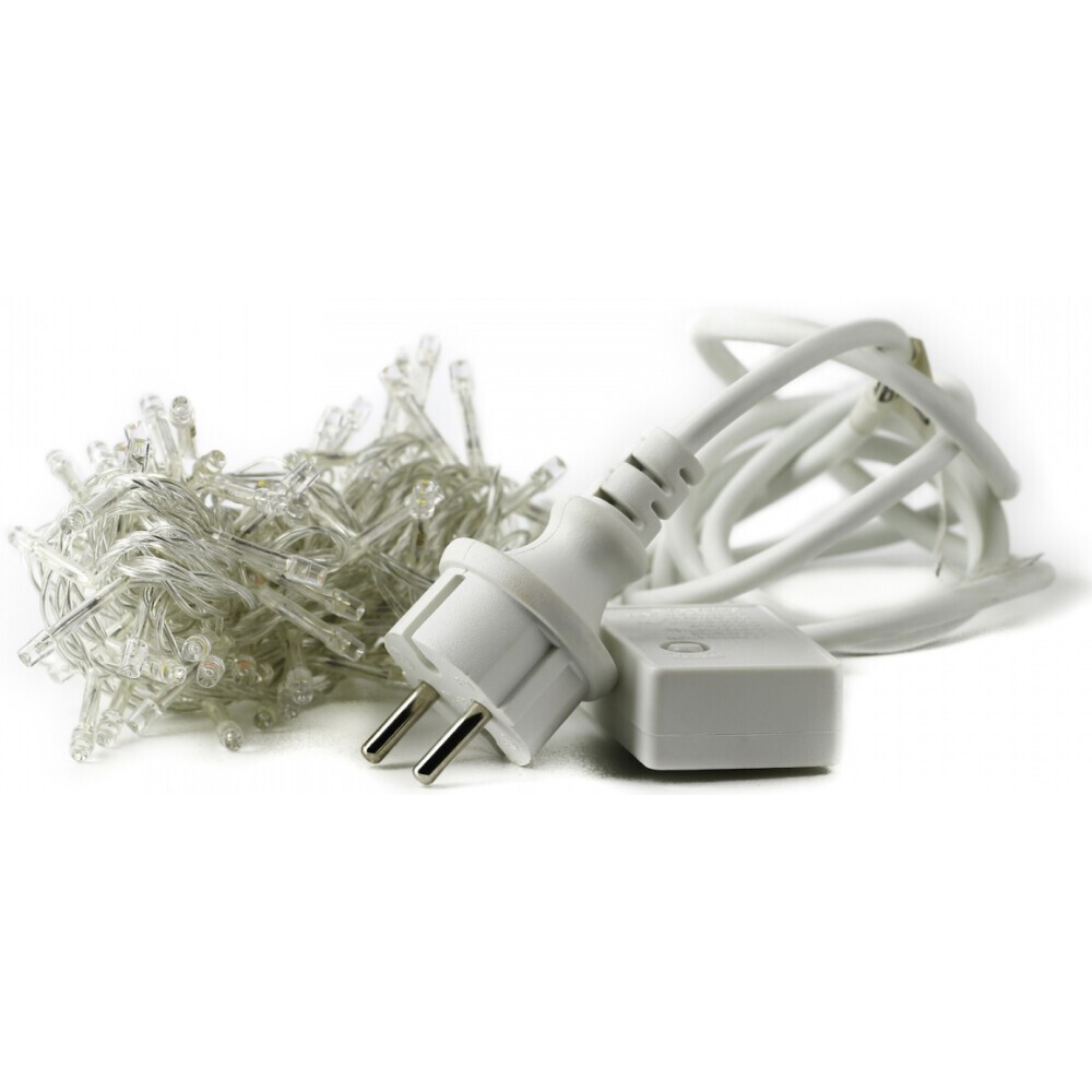 Гирлянда ECOLA Нить 15м 200Led 4000K (IP44) - N4YV15ELC - фото 2