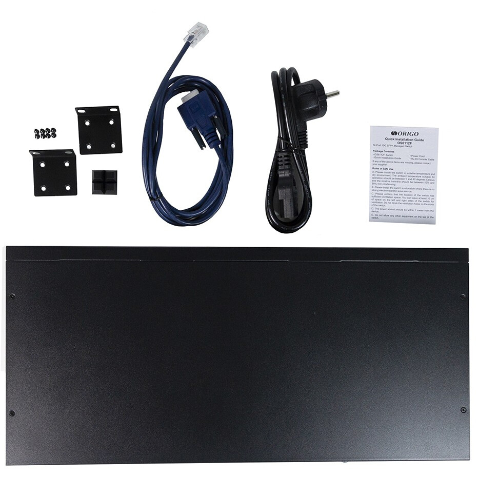 Коммутатор (свитч) Origo OS6112F - фото 3