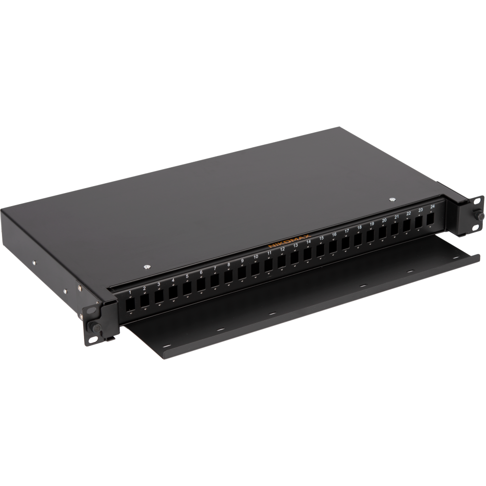Оптический кросс NIKOMAX NMF-RP08LCUS2-TS-P1-1U-BK - фото 2