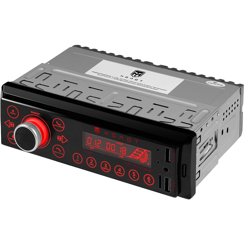 Автомагнитола УРАЛ МОЛОТ АРС-МТ 333К - фото 3