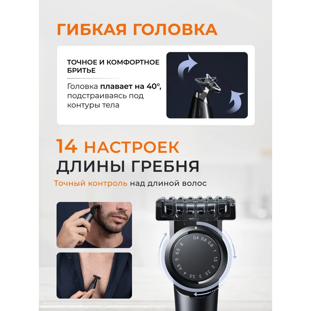 Триммер Xiaomi X300 - BHR7051GL - фото 3