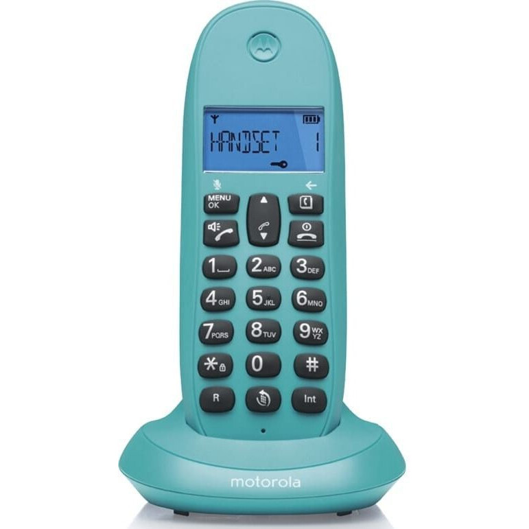 Радиотелефон Motorola C1001LB+ Turquoise - 107C1001TURQUES