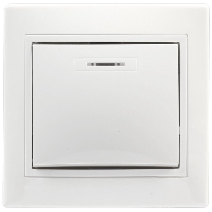 Выключатель SmartBuy SBE-01w-10-SW1-1