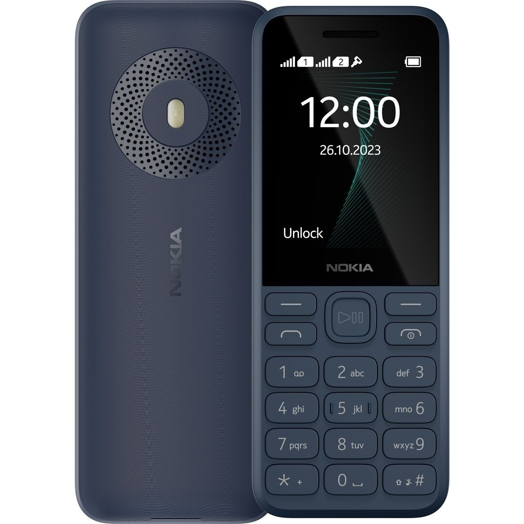 Телефон Nokia 130 Dual Sim Dark Blue (TA-1576) - 286838521