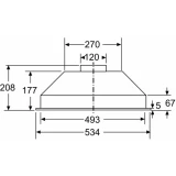 Вытяжка Bosch DLN52AA70