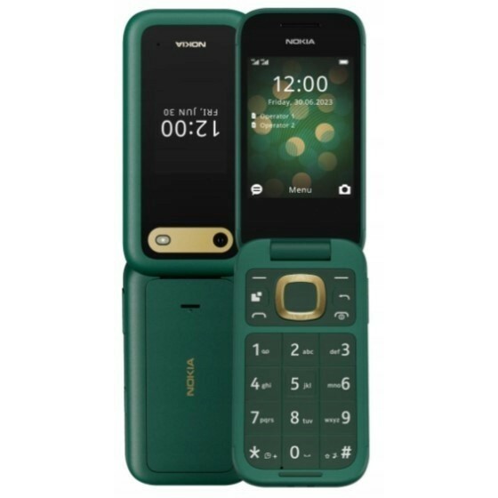 Телефон Nokia 2660 Dual Sim Green (TA-1469) - 1GF011PPJ1A05