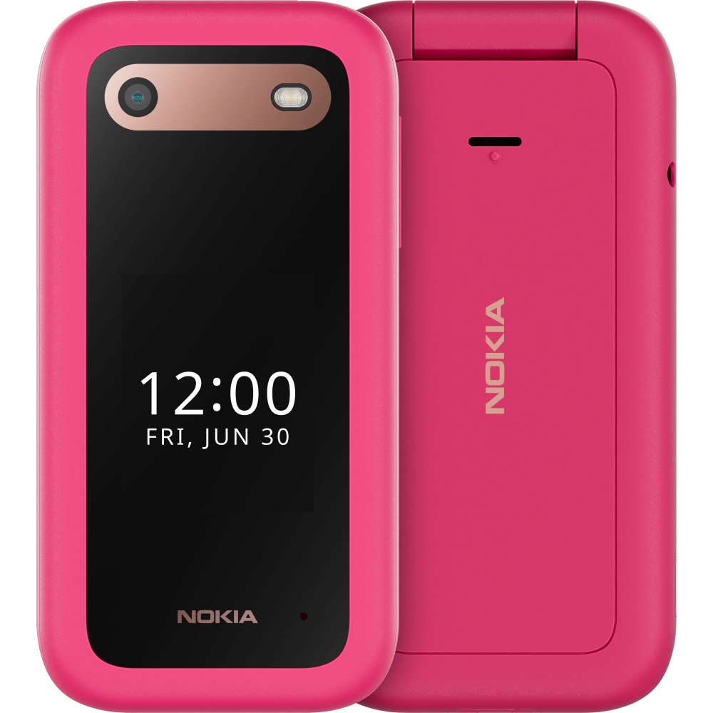 Телефон Nokia 2660 Dual Sim Pop Pink (TA-1469) - 1GF011PPC1A04 - фото 2