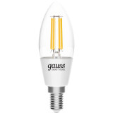 Умная лампочка Gauss Smart Home Filament C35 E14 (1230112)