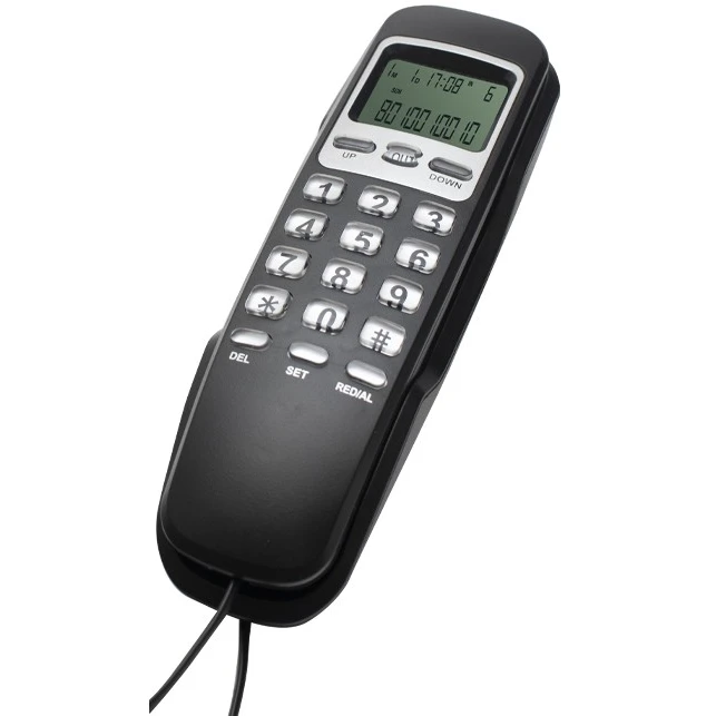 Проводной телефон Ritmix RT-010 Black - фото 2