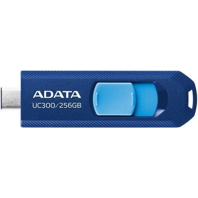 USB Flash накопитель 256Gb ADATA UC300 Blue/Light Blue - ACHO-UC300-256G-RNB/BU