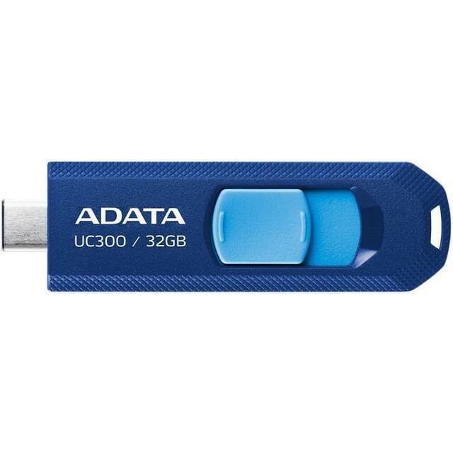 USB Flash накопитель 32Gb ADATA UC300 Blue/Light Blue - ACHO-UC300-32G-RNB/BU