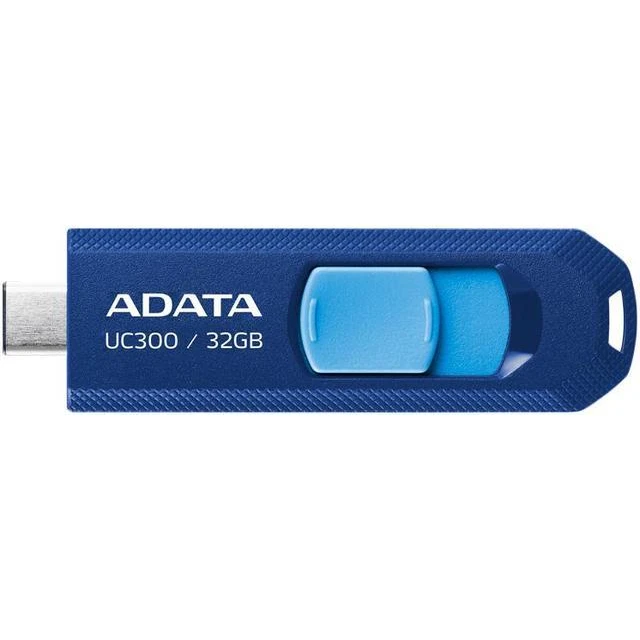 USB Flash накопитель 32Gb ADATA UC300 Blue/Light Blue - ACHO-UC300-32G-RNB/BU