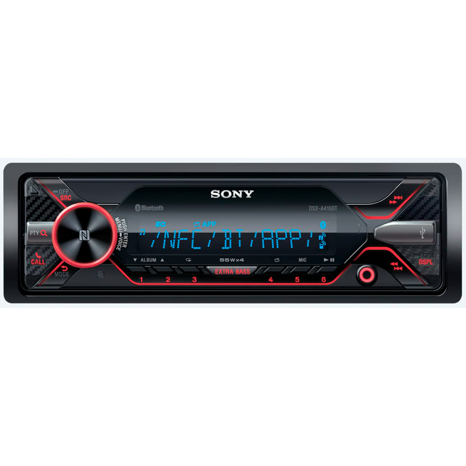 Автомагнитола Sony DSX-A416BT - фото 5