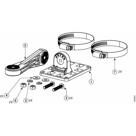Антенна Cisco AIR-ANT2566D4M-RS= - фото 5