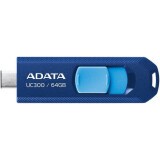 USB Flash накопитель 64Gb ADATA UC300 Blue/Light Blue (ACHO-UC300-64G-RNB/BU)