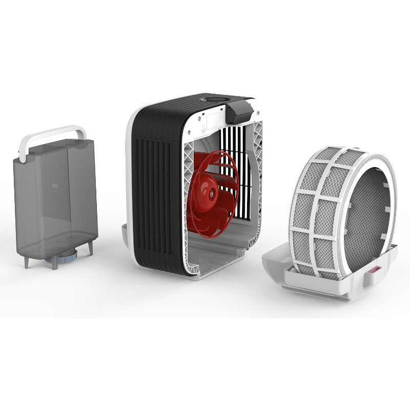 Очиститель и увлажнитель воздуха Boneco H700 White/Black - НС-1343953 - фото 4