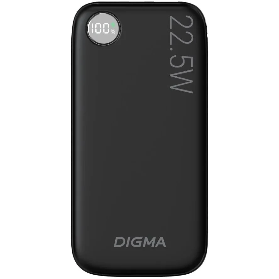 Внешний аккумулятор Digma DGPF10B22PBK