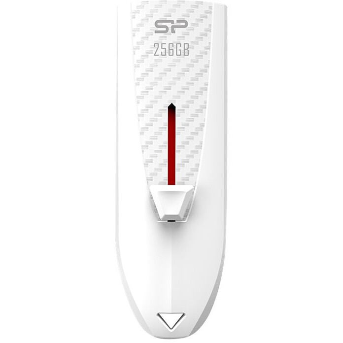 USB Flash накопитель 256Gb Silicon Power Blaze B25 White (SP256GBUF3B25V1W)