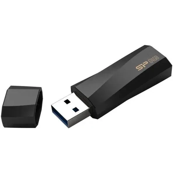 USB Flash накопитель 64Gb Silicon Power Blaze B07 Black (SP064GBUF3B07V1K)