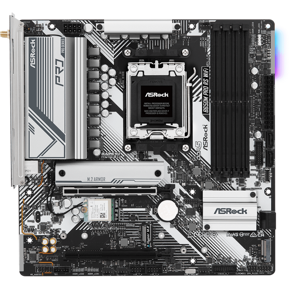 Материнская плата ASRock B650M PRO RS WIFI